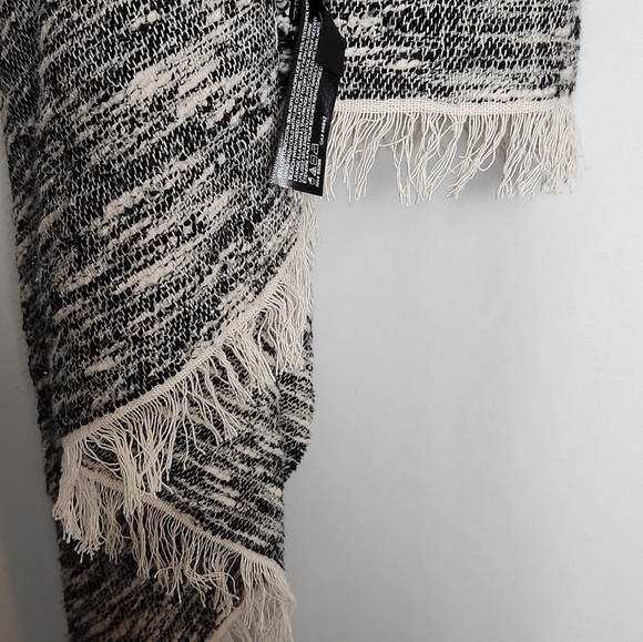 EXPRESS Sleeveless Long Cardigan Weaved Sweater OS Cotton Blend - Picture 4 of 10